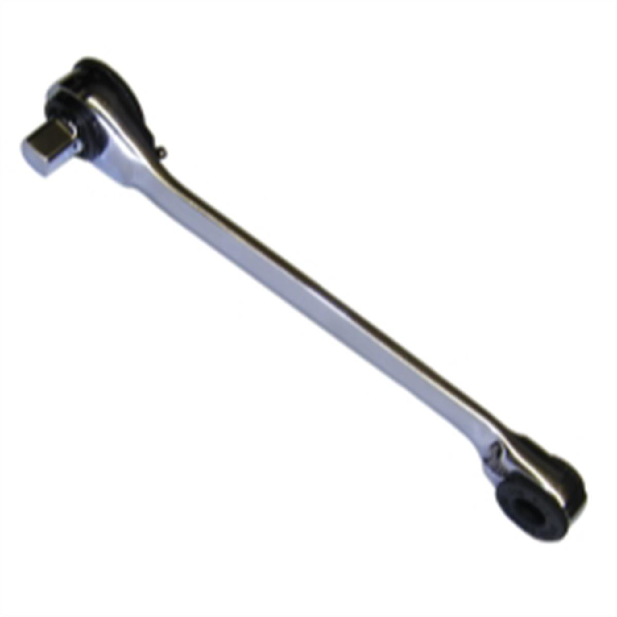 VIM Tools 1/4in. Square Drive and Bit Ratchet Wrench — Double-Ended, Reversible, Polished Chrome, Model# VIMHBR5